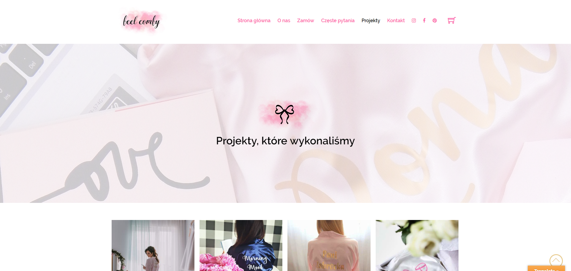 Projekty Feel Comfy