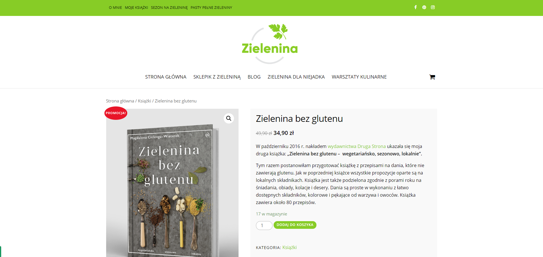 Zielenina bez glutenu Zielenina