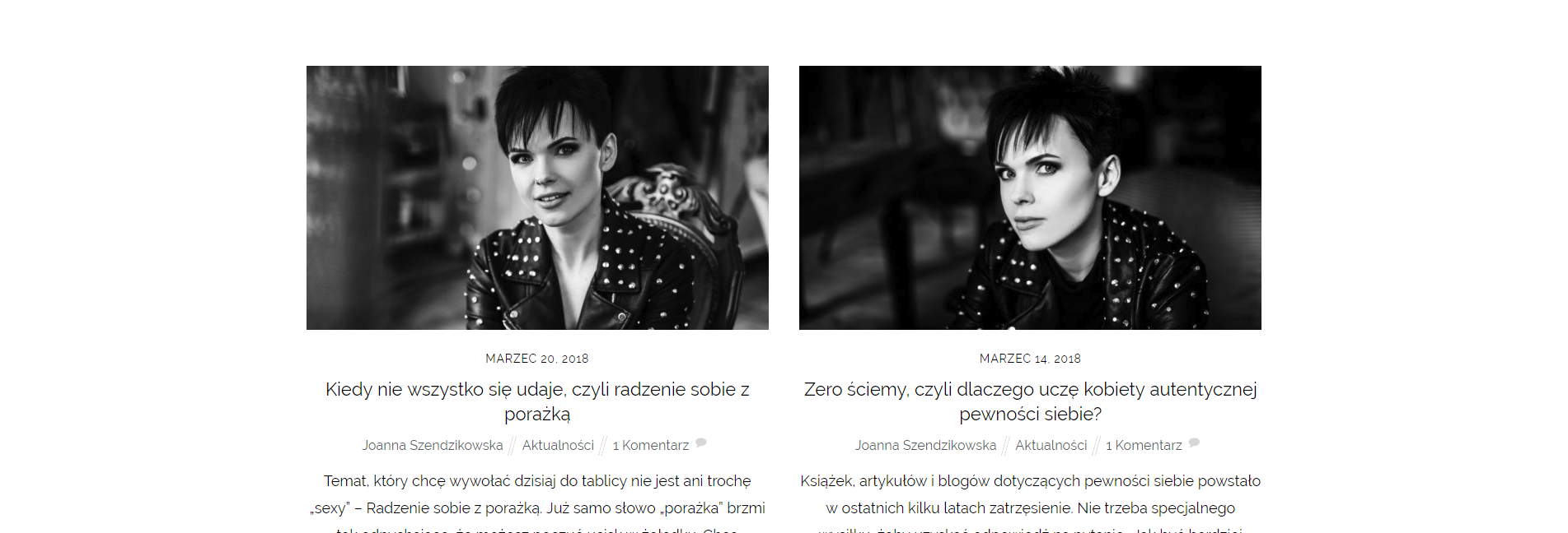 Blog Joanna Szendzikowska